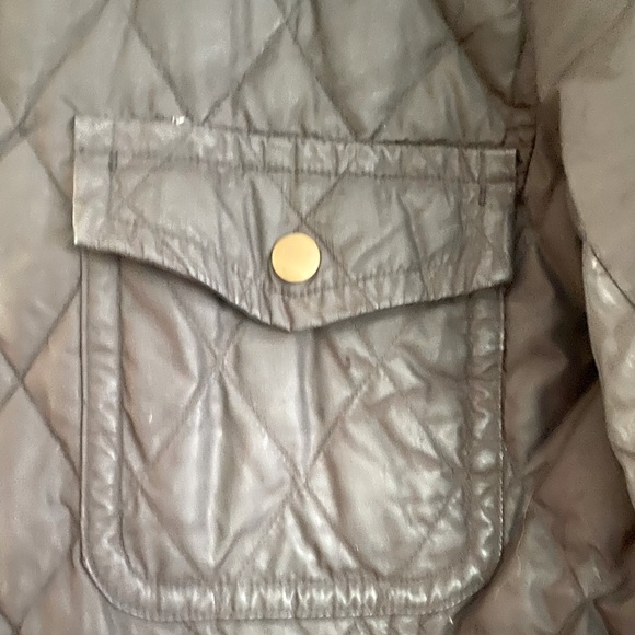 J. Crew Quilted Down Belted Coat - Picture 5 of 7